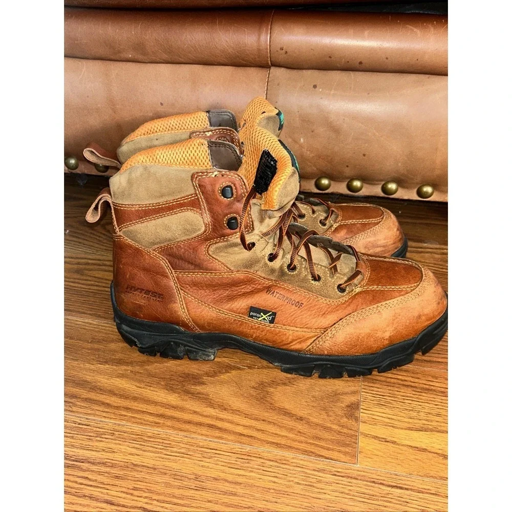 Hytest Boots Mens 14 M Brown 6